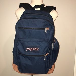 JANSPORT LEATHERBOTTOM BACKPACK
